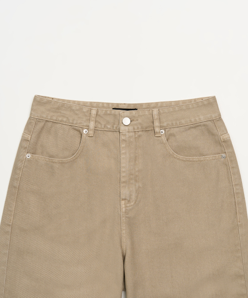 TOFFEE(トフィー)の「ディープカーブデニムパンツ (ベージュ)(デニムパンツ・メンズ・その他・SMALL/MEDIUM/LARGE/X-LARGE)」の11枚目の写真
