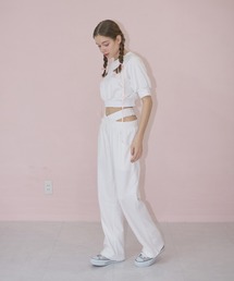 【mieya mieya】cross sweat pants/クロススウェットパンツ