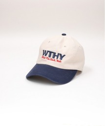 BACK NUMBER | 【BACK NUMBER】コットンツイル モーションロゴ キャップ (洗い加工 / ユニセックス / タウンユース)(キャップ)