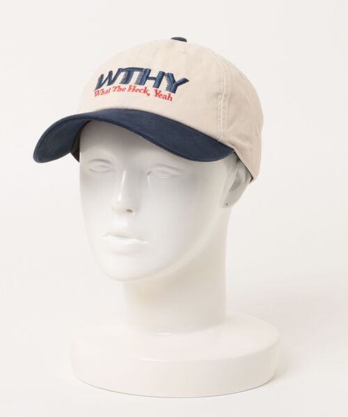 BACK NUMBER（バックナンバー）の「【BACK NUMBER】コットンツイル モーションロゴ キャップ (洗い加工 / ユニセックス / タウンユース)（キャップ・メンズ・オフホワイト/グレー/ブラック・フリー）」の12枚目の写真