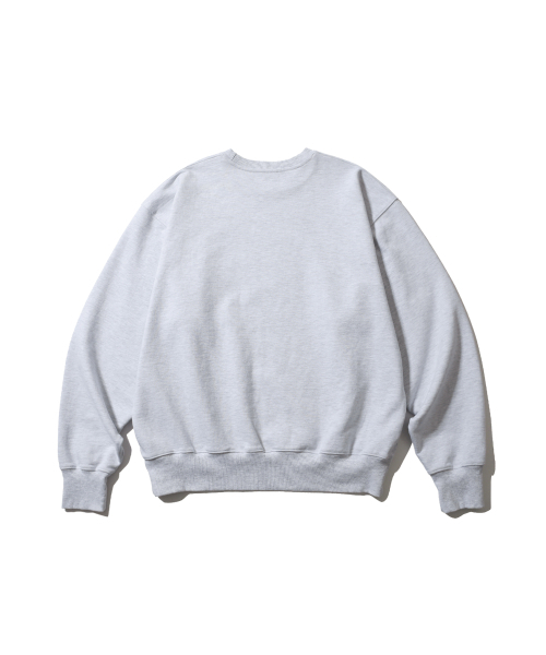 ANGLAN（アングラン）の「Steady Sweat Shirt - White Melange（スウェット・メンズ・その他・2/1）」の3枚目の写真