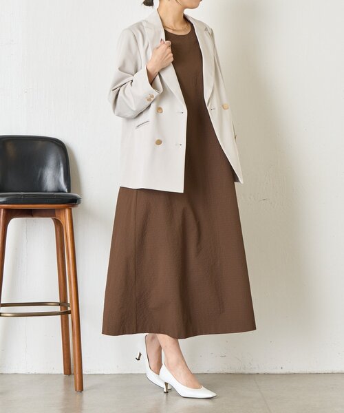 Jena espace merveilleux（ジェナ　エスパスメルヴェイユ）の「【WEB限定】ダブルボタンJK（ベスト・レディース・チャコールグレー/グレー/ネイビー・FREE）」の6枚目の写真