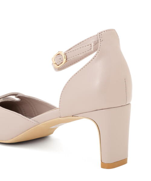 EDIT COLOGNE（エディットコロン）の「ストラップパンプス（パンプス・レディース・ブラック/ベージュ/パープル・23.5cm/24.0cm/23.0cm）」の8枚目の写真