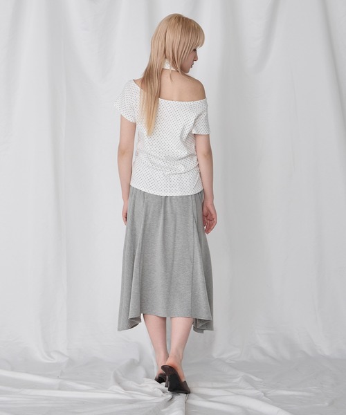 Unblend(アンブレンド)の「【Unblend】アソート ヘムラインスカート【セットアップ対応】(スカート・レディース・グレー系/杢グレー/ホワイト系/ブラック・M/S)」の18枚目の写真