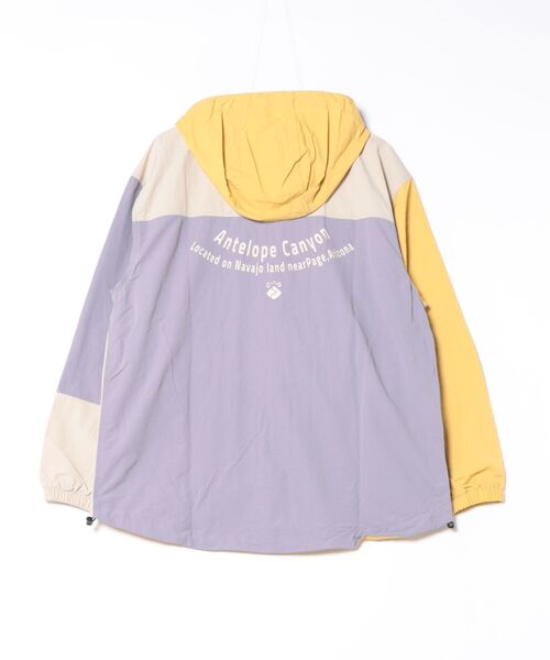 CUBE SUGAR（キューブシュガー）の「CUBE SUGAR/キューブシュガー　ナイロン 撥水加工 マウンテンパーカー（マウンテンパーカー・レディース・パープル/オレンジ/グリーン・FREE）」の18枚目の写真