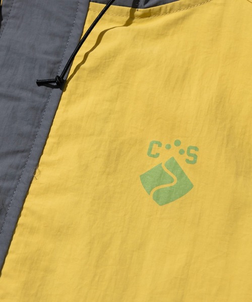 CUBE SUGAR（キューブシュガー）の「CUBE SUGAR/キューブシュガー　ナイロン 撥水加工 マウンテンパーカー（マウンテンパーカー・レディース・パープル/オレンジ/グリーン・FREE）」の6枚目の写真