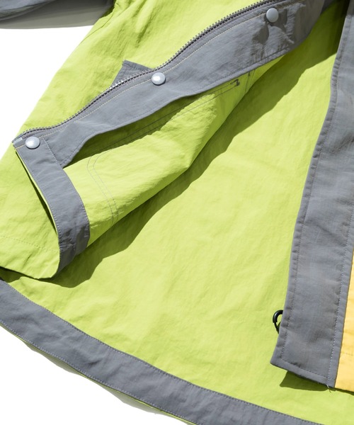 CUBE SUGAR（キューブシュガー）の「CUBE SUGAR/キューブシュガー　ナイロン 撥水加工 マウンテンパーカー（マウンテンパーカー・レディース・パープル/オレンジ/グリーン・FREE）」の10枚目の写真