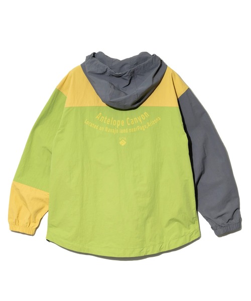 CUBE SUGAR（キューブシュガー）の「CUBE SUGAR/キューブシュガー　ナイロン 撥水加工 マウンテンパーカー（マウンテンパーカー・レディース・パープル/オレンジ/グリーン・FREE）」の12枚目の写真