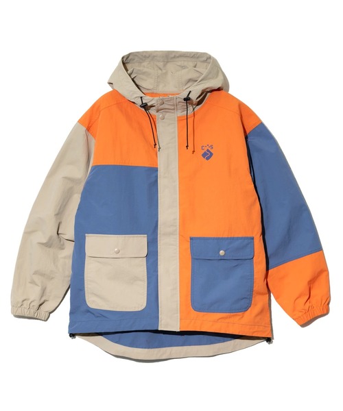 CUBE SUGAR（キューブシュガー）の「CUBE SUGAR/キューブシュガー　ナイロン 撥水加工 マウンテンパーカー（マウンテンパーカー・レディース・パープル/オレンジ/グリーン・FREE）」の16枚目の写真