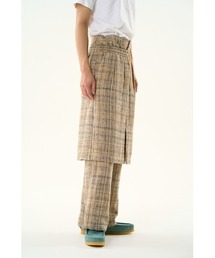 DISCOVERED TWEED LAYERED PANTS