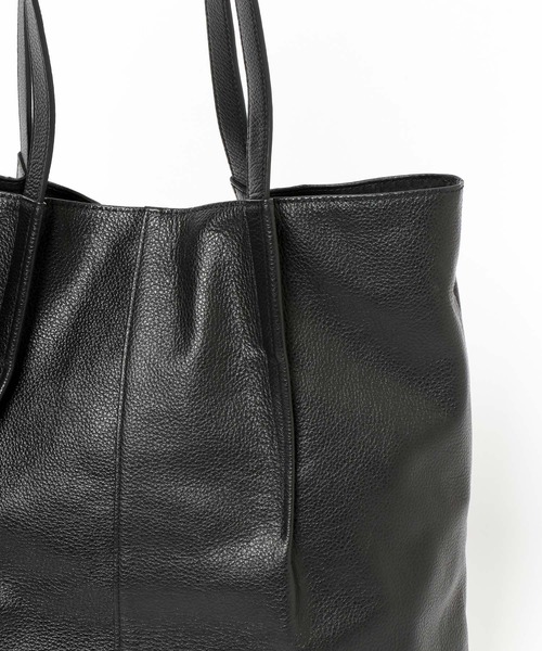 HARE(ハレ)の「フォームレスレザートート(HARE)(トートバッグ・メンズ・ブラック・FREE)」の8枚目の写真