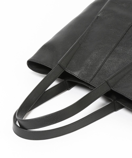 HARE(ハレ)の「フォームレスレザートート(HARE)(トートバッグ・メンズ・ブラック・FREE)」の12枚目の写真