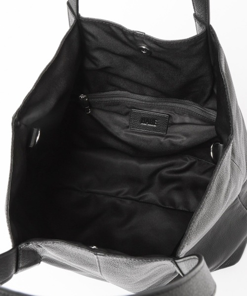 HARE(ハレ)の「フォームレスレザートート(HARE)(トートバッグ・メンズ・ブラック・FREE)」の14枚目の写真