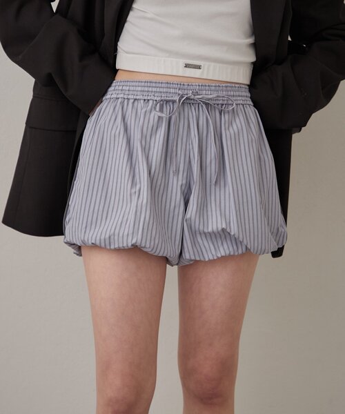 mline（エムライン）の「[mline]シャツ バルーンパンツ（その他パンツ・レディース・ブルー/アイボリー/グレー・2/1）」の11枚目の写真