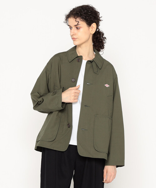 Women's Downproof Work Jacket（カバーオール）｜DANTON（ダントン