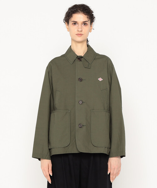 DANTON(ダントン)の「Women's Downproof Work Jacket(カバーオール・レディース・オフホワイト/ダークネイビー/ベージュ系その他/オリーブ・38/34/36)」の22枚目の写真