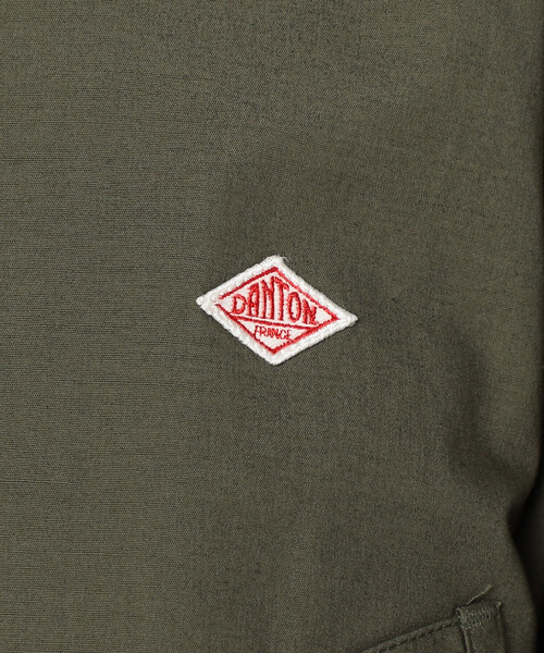 DANTON(ダントン)の「Women's Downproof Work Jacket(カバーオール・レディース・オフホワイト/ダークネイビー/ベージュ系その他/オリーブ・38/34/36)」の15枚目の写真