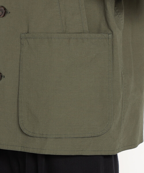 DANTON(ダントン)の「Women's Downproof Work Jacket(カバーオール・レディース・オフホワイト/ダークネイビー/ベージュ系その他/オリーブ・38/34/36)」の16枚目の写真