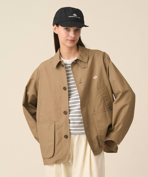 Women's Downproof Work Jacket（カバーオール）｜DANTON（ダントン