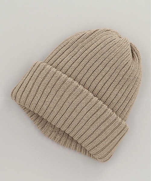 CA4LA(カシラ)の「WORK10(ニットキャップ/ビーニー・レディース・ベージュ/ブラック/ブルー・ONESIZE)」の10枚目の写真
