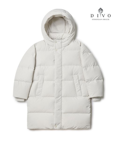 MUSINSA STANDARD KIDS（ムシンサスタンダードキッズ）の「ロングダウンベンチパーカー [ダスティクリーム]（ブルゾン・レディース・その他・100/110/120/130/140/150/160）」の11枚目の写真