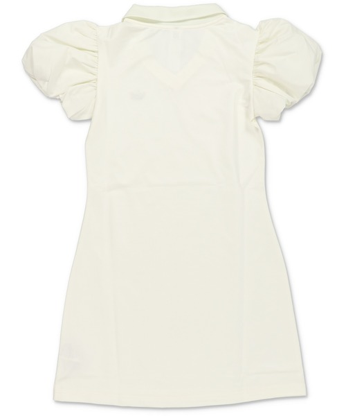 adidas（アディダス）の「【adidas/アディダス】ボリュームスリーブポロワンピース（ワンピース・レディース・ブラック/オフホワイト・M）」の18枚目の写真