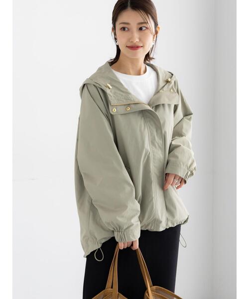 Te chichi（テチチ）の「ナイロンマウンテンパーカー（ブルゾン・レディース・ネイビー/チャコールグレー/オフホワイト/オリーブ・F）」の3枚目の写真