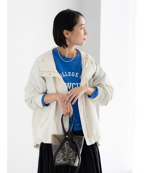 Te chichi（テチチ）の「ナイロンマウンテンパーカー（ブルゾン・レディース・ネイビー/チャコールグレー/オフホワイト/オリーブ・F）」の8枚目の写真