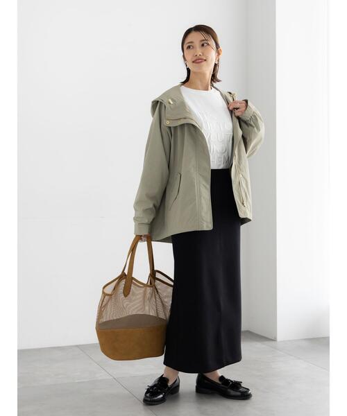 Te chichi（テチチ）の「ナイロンマウンテンパーカー（ブルゾン・レディース・ネイビー/チャコールグレー/オフホワイト/オリーブ・F）」の13枚目の写真