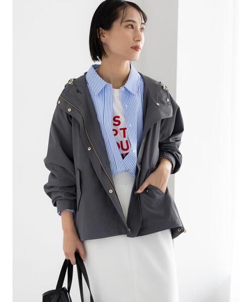 Te chichi（テチチ）の「ナイロンマウンテンパーカー（ブルゾン・レディース・ネイビー/チャコールグレー/オフホワイト/オリーブ・F）」の17枚目の写真