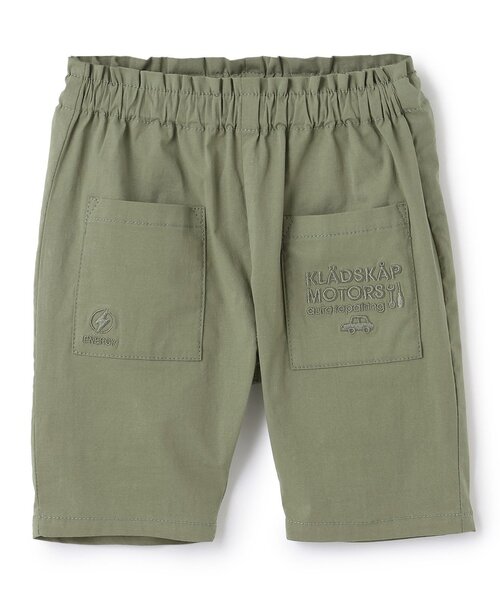 kladskap（クレードスコープ）の「車刺しゅう6分丈テーパートパンツ（その他パンツ・キッズ・アイボリー/カーキ・120cm/110cm/100cm/90cm/130cm）」の2枚目の写真