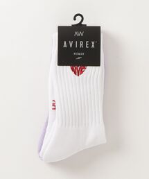 AVIREX | HEART LOGO SOCKS(ソックス/靴下)