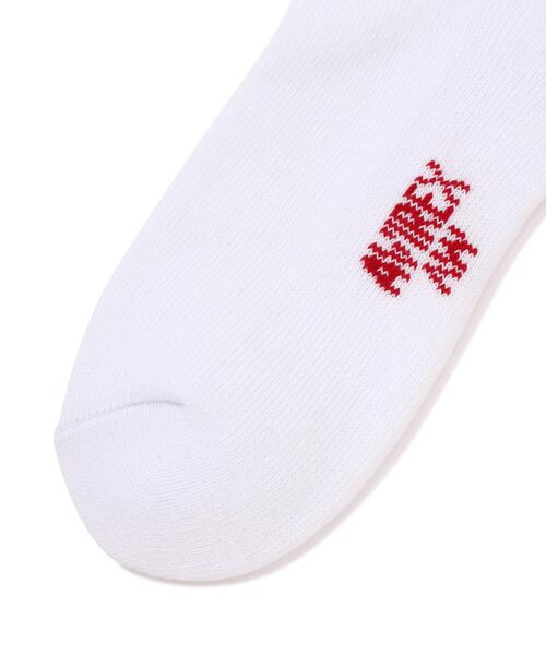 AVIREX(アヴィレックス)の「《直営店限定》HEART LOGO SOCKS(ソックス/靴下・レディース・ホワイト/ブラック・F)」の6枚目の写真