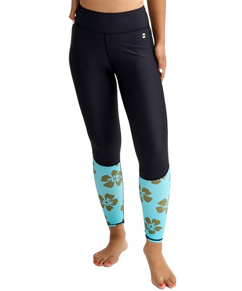 BILLABONG（ビラボン）の「BILLABONG/ビラボン レギンス UVカット 吸水速乾 セットアップ対応 BG013882 UT（その他パンツ・レディース・ブラック×ホワイト/アクア/ブラック・L/M）」の13枚目の写真