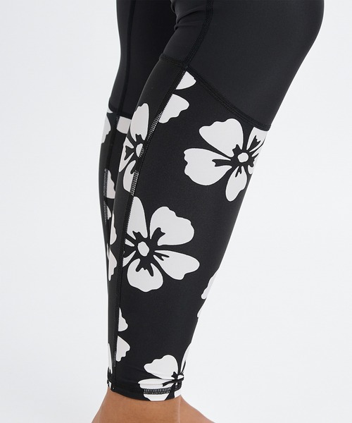 BILLABONG（ビラボン）の「BILLABONG/ビラボン レギンス UVカット 吸水速乾 セットアップ対応 BG013882 UT（その他パンツ・レディース・ブラック×ホワイト/アクア/ブラック・L/M）」の9枚目の写真