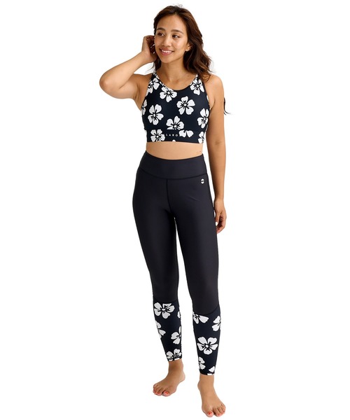 BILLABONG（ビラボン）の「BILLABONG/ビラボン レギンス UVカット 吸水速乾 セットアップ対応 BG013882 UT（その他パンツ・レディース・ブラック×ホワイト/アクア/ブラック・L/M）」の7枚目の写真