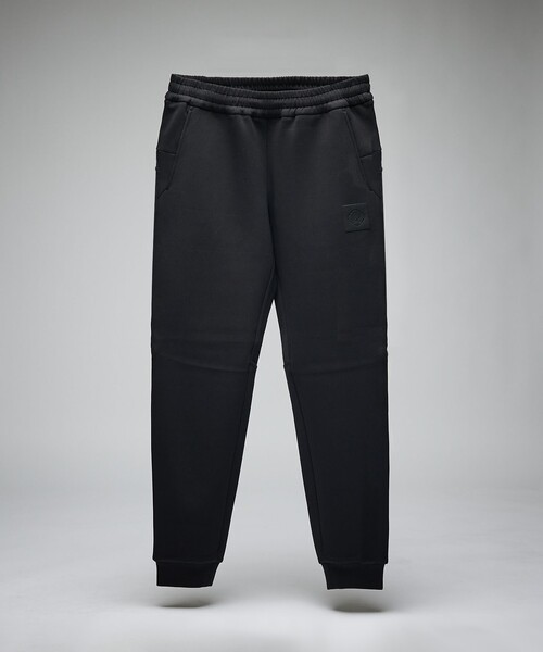 DESIGNWORKS(デザインワークス)の「【セットアップ対応】液アンダンボール トレーニングパンツ(スラックス・メンズ・ネイビー/ブラック・46/48/50)」の2枚目の写真