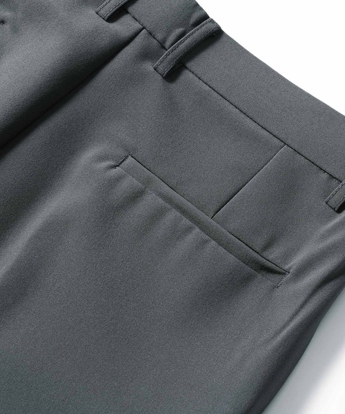 Cloudstyle(クラウドスタイル)の「【Cloudstyle】センタープレス イージーテーパードパンツ(チノパンツ・メンズ・ブラック/ダークグレー・SMALL/MEDIUM/LARGE/X-LARGE)」の3枚目の写真