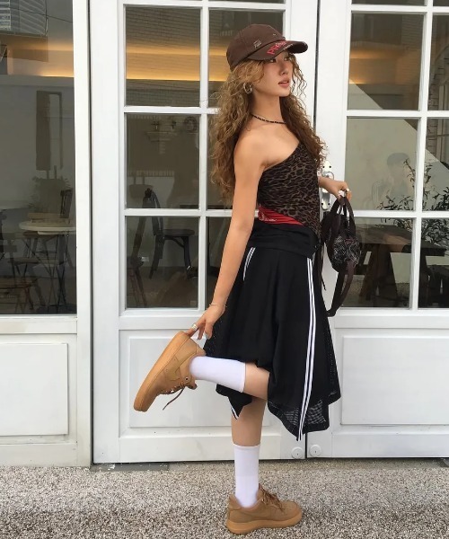 Ada.(エイダ)の「◇SETUPEXE◇ブランド直輸入正規品/33 スポーティ スカート 33 SPORTY SKIRT(スカート・レディース・カモフラージュ/ベージュ/ブラック・FREE)」の14枚目の写真