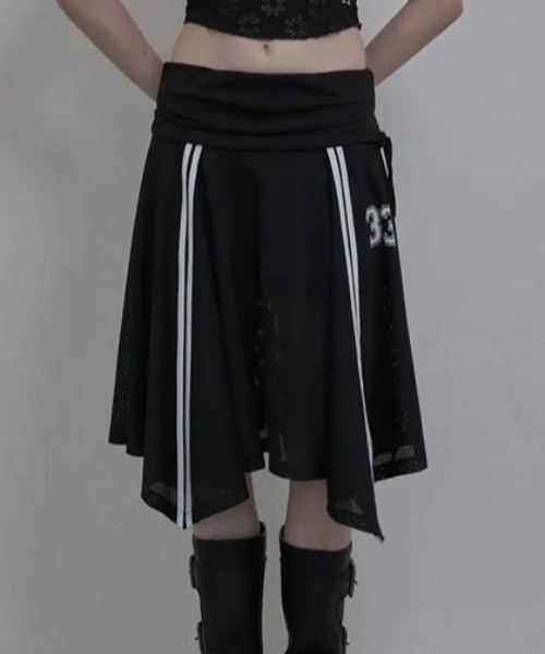 Ada.(エイダ)の「◇SETUPEXE◇ブランド直輸入正規品/33 スポーティ スカート 33 SPORTY SKIRT(スカート・レディース・カモフラージュ/ベージュ/ブラック・FREE)」の4枚目の写真