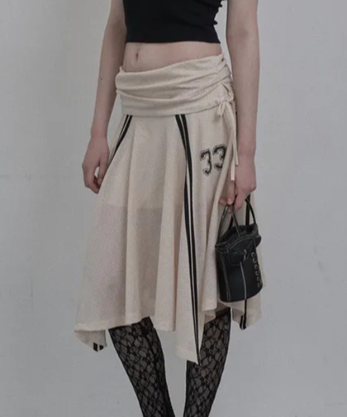 Ada.(エイダ)の「◇SETUPEXE◇ブランド直輸入正規品/33 スポーティ スカート 33 SPORTY SKIRT(スカート・レディース・カモフラージュ/ベージュ/ブラック・FREE)」の7枚目の写真