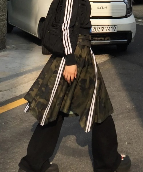 Ada.(エイダ)の「◇SETUPEXE◇ブランド直輸入正規品/33 スポーティ スカート 33 SPORTY SKIRT(スカート・レディース・カモフラージュ/ベージュ/ブラック・FREE)」の19枚目の写真