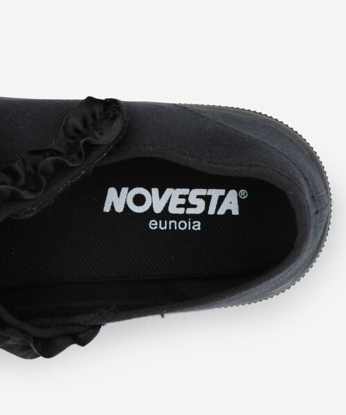 Bshop（ビショップ）の「eunoia × NOVESTA | TWO STRAP MARY JANE（スニーカー・レディース・ブラック・38/37）」の17枚目の写真