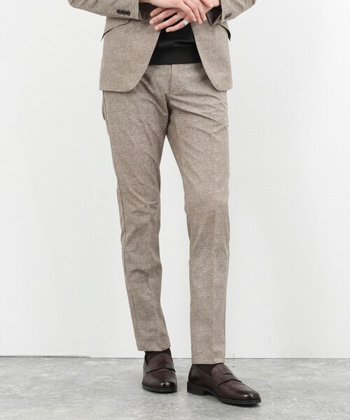 NOLLEY’S（ノーリーズ）の「《ビジカジ/セットアップ対応》COOLDOTS PT テーパードパンツ 26SS（その他パンツ・メンズ・ベージュ/インディゴブルー・S/XL/L/M）」の17枚目の写真