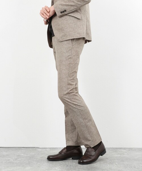 NOLLEY’S（ノーリーズ）の「《ビジカジ/セットアップ対応》COOLDOTS PT テーパードパンツ 26SS（その他パンツ・メンズ・ベージュ/インディゴブルー・S/XL/L/M）」の19枚目の写真