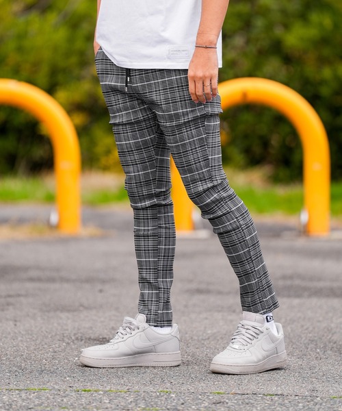 adamsJUGGLER(アダムスジャグラー)の「RTEGダークチェックパンツ(その他パンツ・メンズ・チャコールグレー・XL/L/M/S/XXL)」の2枚目の写真