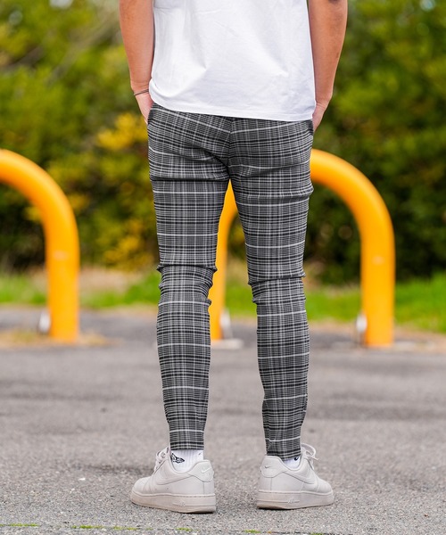 adamsJUGGLER(アダムスジャグラー)の「RTEGダークチェックパンツ(その他パンツ・メンズ・チャコールグレー・XL/L/M/S/XXL)」の3枚目の写真