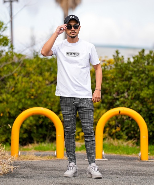 adamsJUGGLER(アダムスジャグラー)の「RTEGダークチェックパンツ(その他パンツ・メンズ・チャコールグレー・XL/L/M/S/XXL)」の4枚目の写真