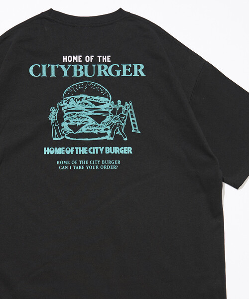 【専用出品】超特急 サイン入り tシャツ MUSIC BURGER MURASAKI ムラサキ 半袖 Tシャツ メンズ バックプリント SG BURGER TEE