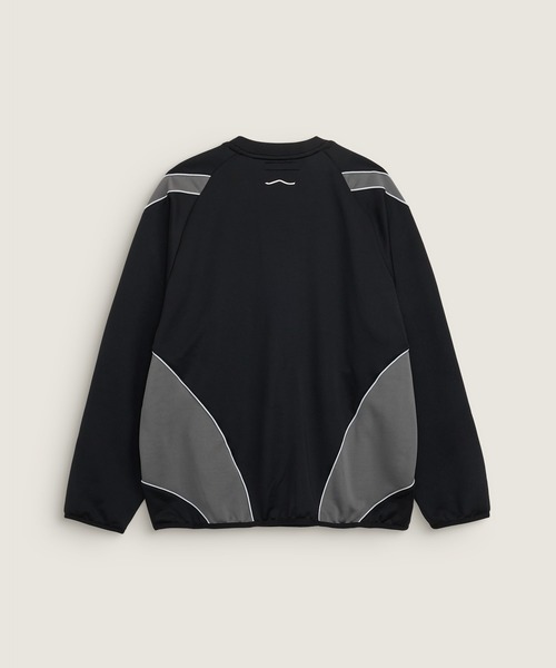 VANS（バンズ）の「PITCH TO STREET  クルースウェット / TDC CREW TRACK TOP Black VN000X6FBLK1（その他トップス・メンズ・ブラック・LARGE/MEDIUM/SMALL/X-LARGE）」の2枚目の写真